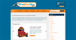 Desktop Screenshot of cheaptravelsizes.com